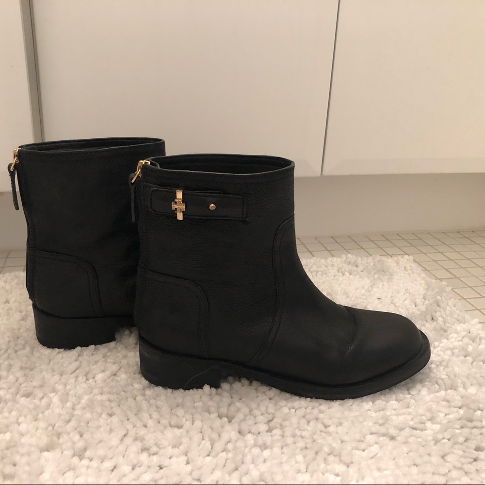 Tory Burch Booties-Leather